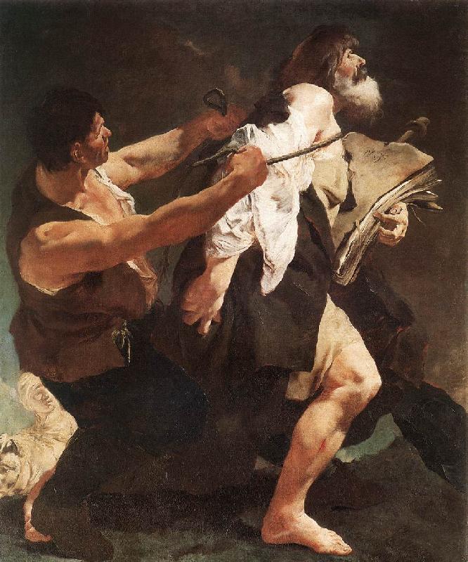 PIAZZETTA, Giovanni Battista St James Brought to Martyrdom kkjh oil painting picture